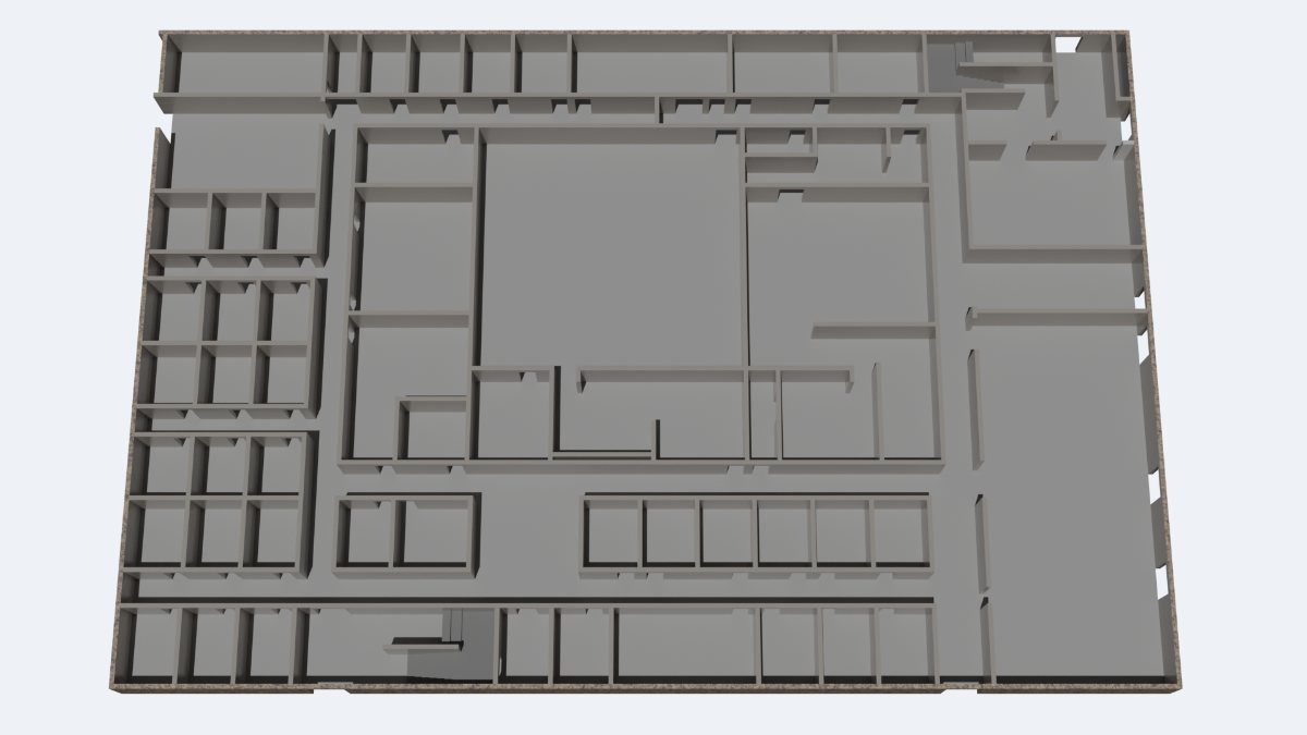 Climax Mine — floor model