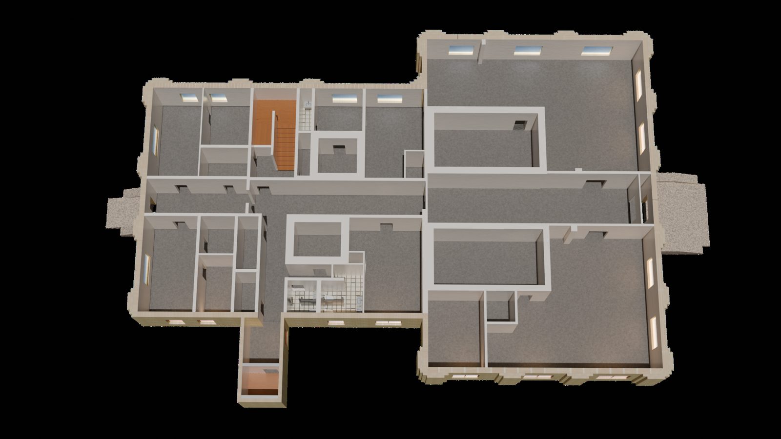 MC Admin — first-floor model